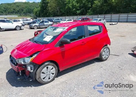 2017 Chevrolet Spark Ls Manual from USA, damaged, VIN KL8CA6SAXHC765156